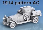 1:100 Scale - 1914 Pattern Armoured Car